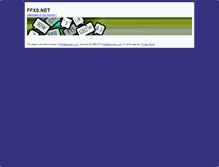Tablet Screenshot of ffxs.net